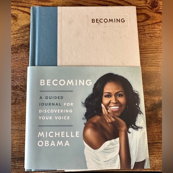 BECOMING: A GUIDED JOURNAL FOR DISCOVERING YOUR VOICE BY MICHELLE OBAMA ๐๐โจ - Picture 4 of 4